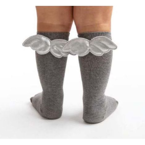 Meia Pata Kneesocks with Gold Wings 1108M