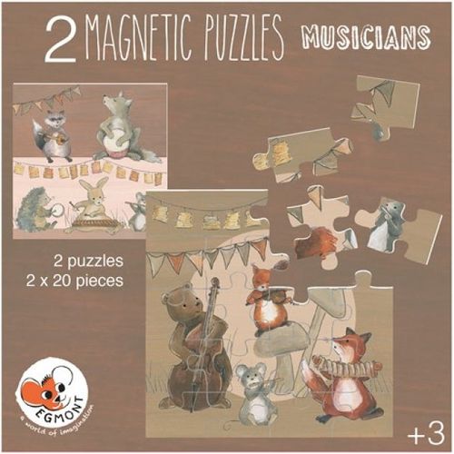 Egmont Magnetic Puzzle Town of Musicians