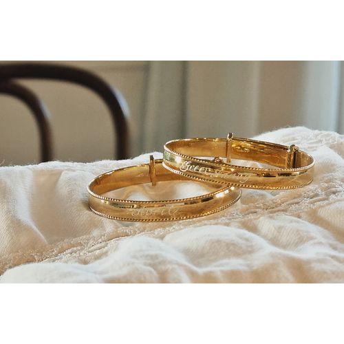 KeepsakeTheGoods Lauren Gold Expander Bangle