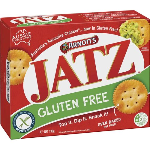 Arnott's Jatz Gluten Free 130g
