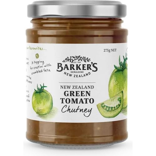 Barkers NZ Green Tomato Chutney 275g