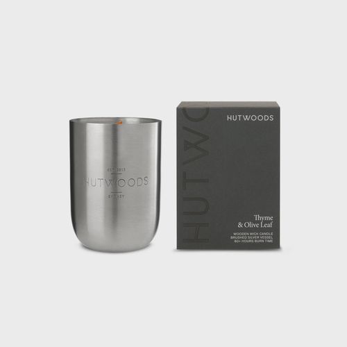 Hutwood Luxury Silver Candle | 350g