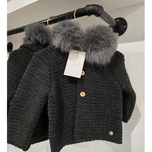 Paz Rodriguez Knit Newborn Coat