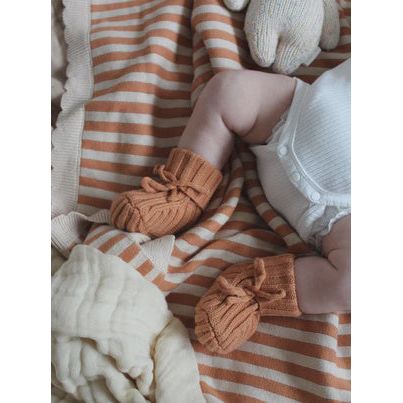 Popyatot Ribbed Baby Booties