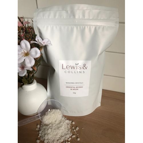 Lewis & Collins Washing Crystals Oriental Myrrh & Musk 1kg