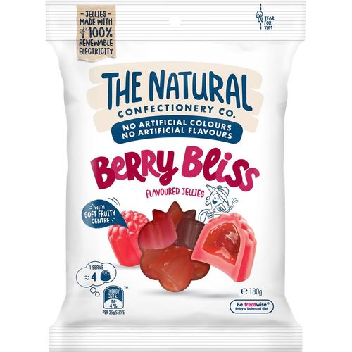 The Natural Confectionery Co Berry Bliss Lollies 180g