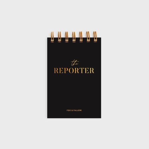 Fox & Fallow The Reporter Mini Spiral Notebook