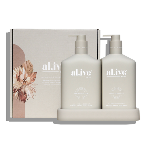 Al.ive Body Sea Cotton & Coconut Wash & Lotion Duo