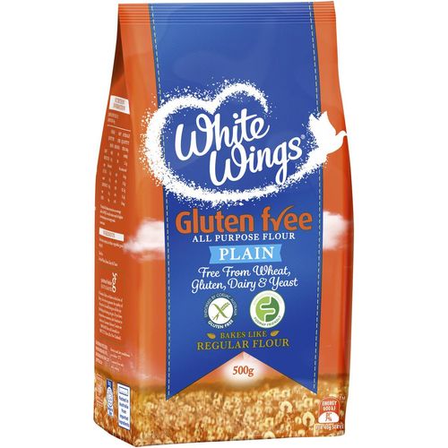 White Wings Gluten Free Plain Flour 500g