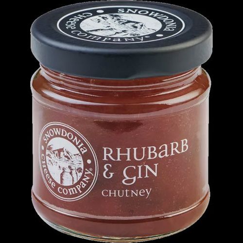 Snowdonia Rhubarb & Gin Chutney 114g