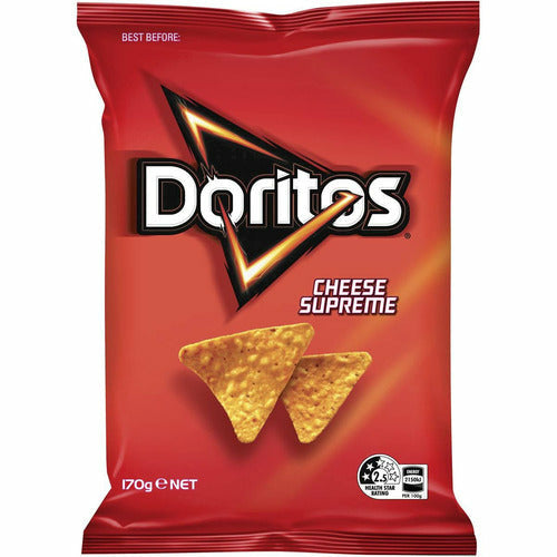 Doritos Corn Chips  Cheese Supreme Share Pack 170g