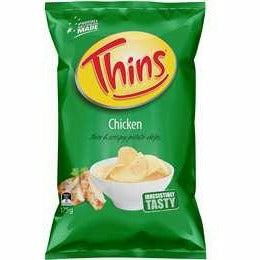 Thins Chips Chicken 175g