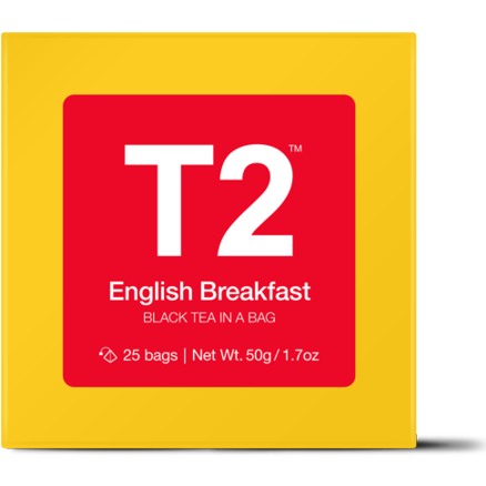 T2 - 25 Pack - English Breakfast