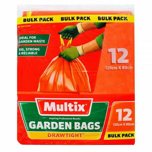 Multix Garden Bags Drawtight 12pk