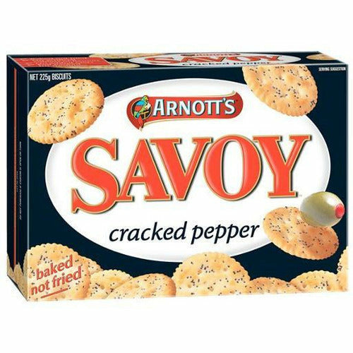Arnott's Savoy Cracked Pepper 225g