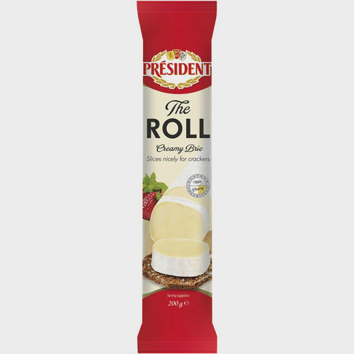 President Cheese Brie Roll 200gm