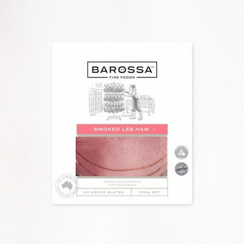 Barossa Fine Foods - Smoked Leg Ham 100g