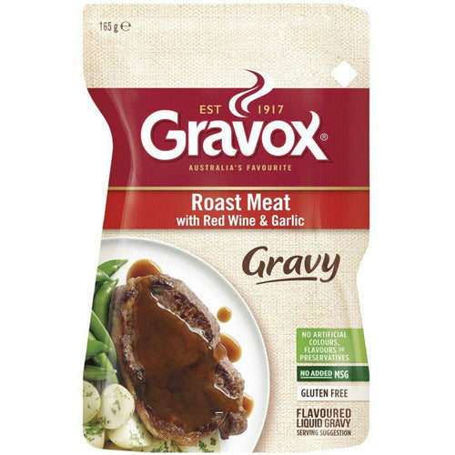 Gravox Roast Meat Red Wine Gravy Liquid 165g