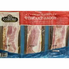 Coburg Streaky Bacon 900g (3x300g)