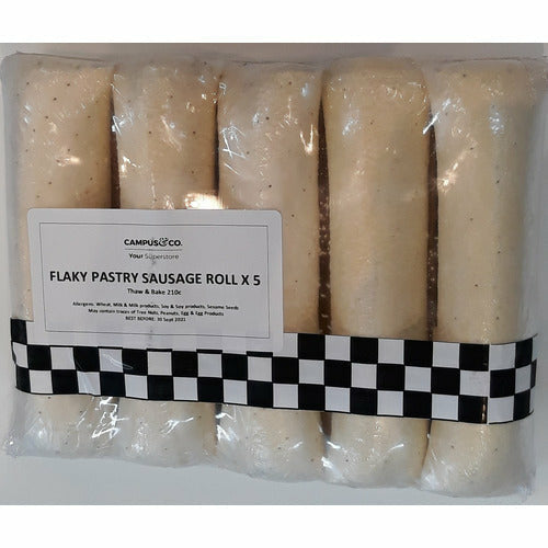 Flaky Pastry Sausage Rolls 160g x 5