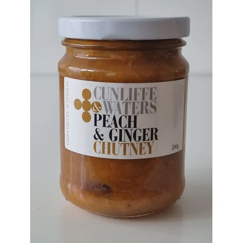 Cunliffe & Waters Peach & Ginger Chutney