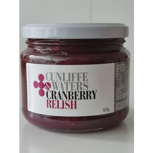Cunliffe & Waters Cranberry Relish 320g