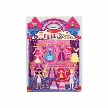 Melissa & Doug Reusable Puffy Sticker Play Set -Princess