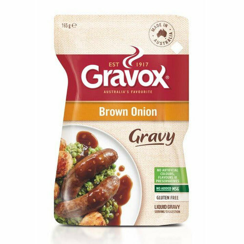 Gravox Brown Onion Gravy Liquid 165g