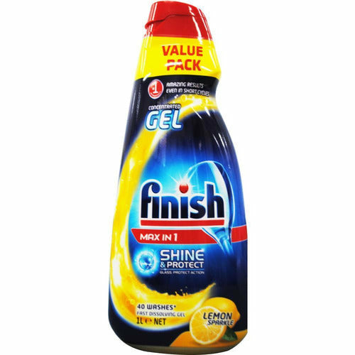 Finish 1L Dishwashing Shine & Protect Lemon Sparkle