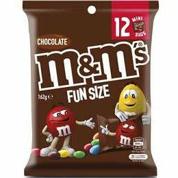 M&m's Chocolate Medium Party Share Bag 11 Piece 148g