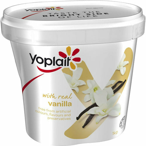 Yoplait Yogurt 1kg - Vanilla