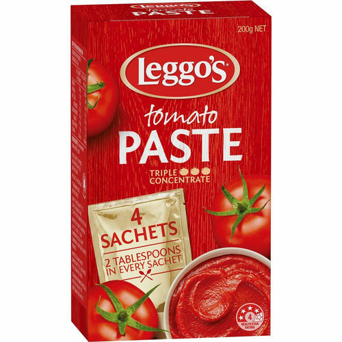 Leggos Tomato Paste Sachet 4x50g