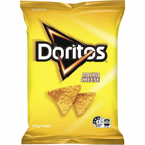 Doritos Corn Chips Nacho Cheese Share Pack 170g