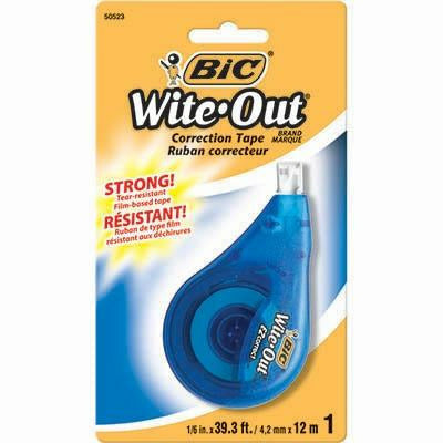 Bic Witeout Correction Tape