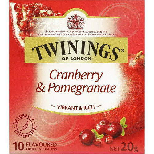 Twinings Tea Bags 10 pk - Cranberry & Pomegranate
