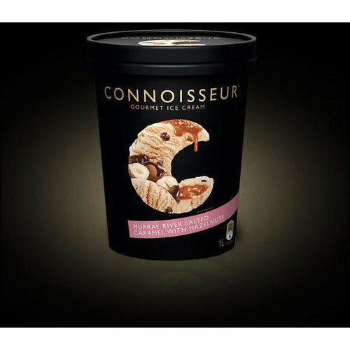 Connoisseur Ice Cream 1lt Murray River Salted Caramel