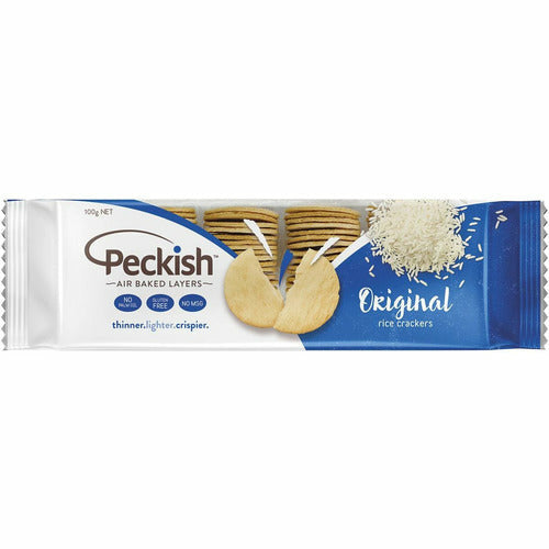Peckish Rice Cracker 90g - Original