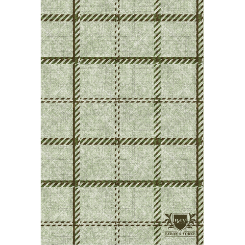 Byron & Yorke Microfibre Tea Towel Plaid - Green