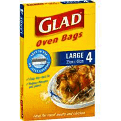 Glad Oven Bags Large 4 pk