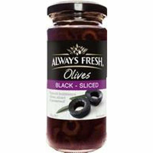 Always Fresh Sliced Black Spanish Olives 235g