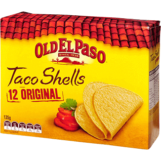 Old El Paso Taco Shell 12 pkt