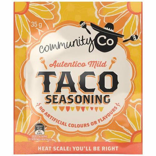 Community Co Taco Seasoning 35g