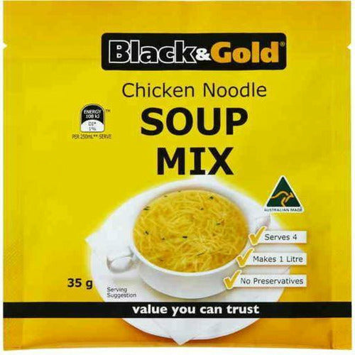 Black & Gold Chicken Noodle Soup 50g