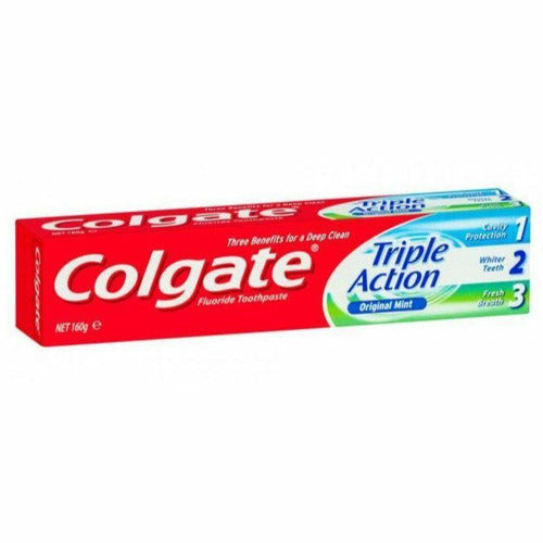 Colgate Toothpaste Triple Action Mint 160g