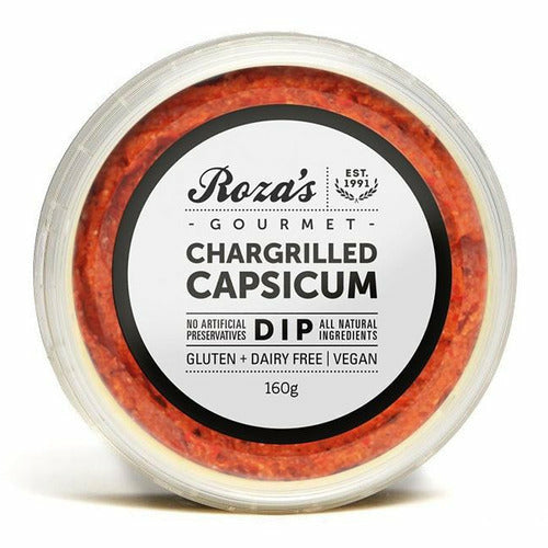 Roza's Chargrilled Capsicum Dip 160g