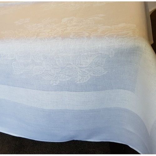Taylor Linen White Cloth 113cm x 111 cm