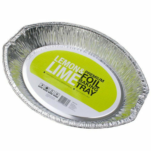 Large Oval Foil Tray 46x33.5x7.5