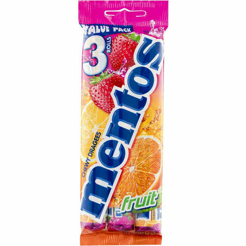 Mentos - Fruit - 3 Pack