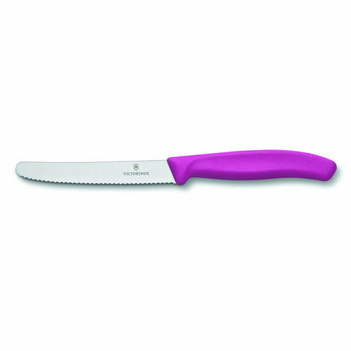 Victorinox Wavy Edge Knife 11cm - Pink