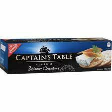 Captain's Table Classic Water Cracker 125g